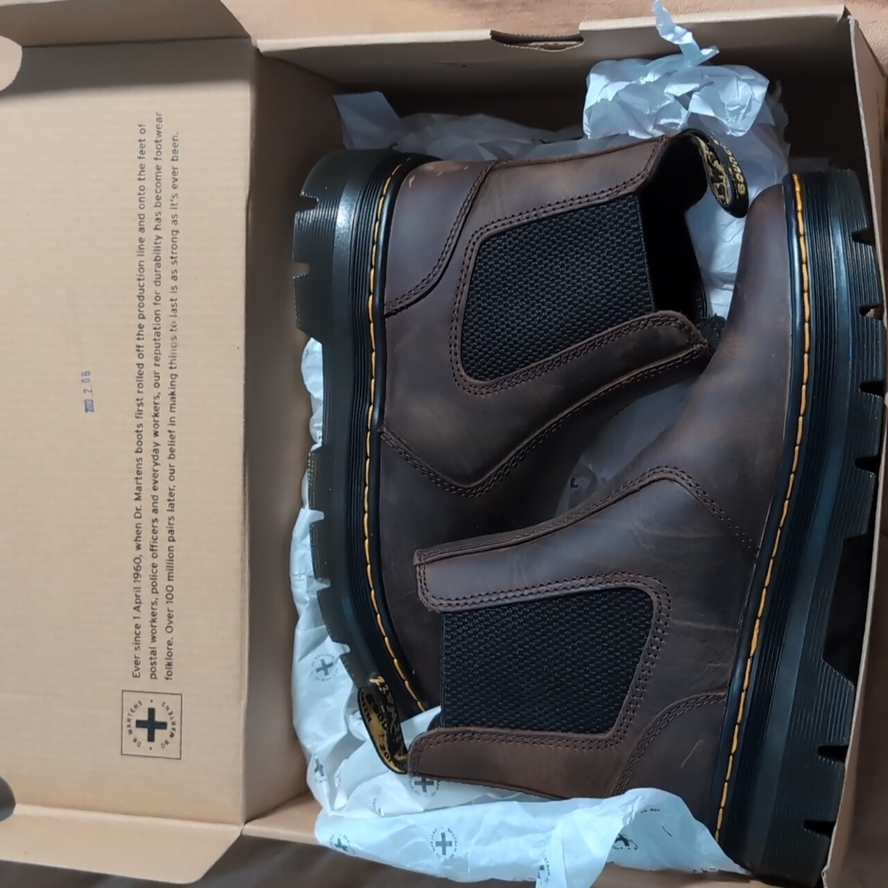 Dr Martens Dark Brown Embury Crazy Horse